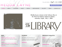 Tablet Screenshot of heddalayne.com